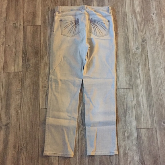 Women's DENVER HAYES straight leg jeans, size 10 - Picture 5 of 10